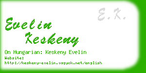 evelin keskeny business card